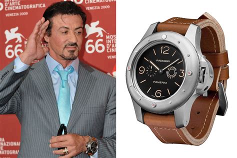 panerai sly stallone|is Stallone wearing Panerai.